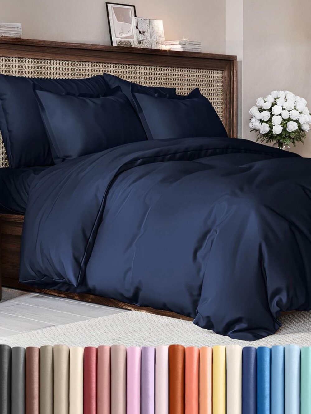 3 pc Queen Duvet Set N8290